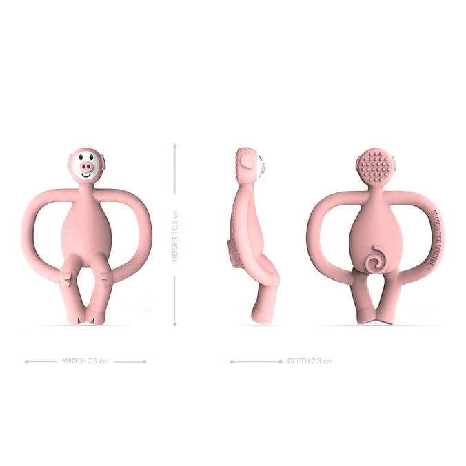 Matchstick Monkey Pickle Pig Teether