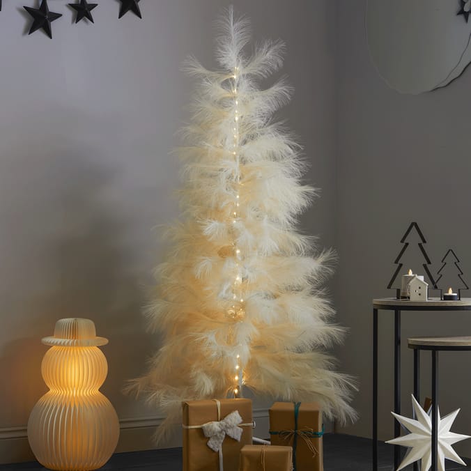 Nordic Spirit LED Faux Pampas Tree 5ft