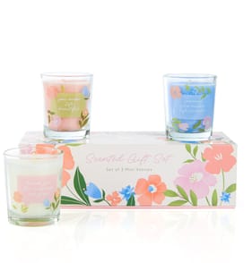 Mother's Day Set Of 3 Mini Scented Votives