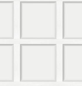 Modern Wood Panel Dove Wallpaper 12986 - White