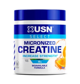  USN Select Micronized Creatine Monohydrate 150g - Orange