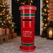 Festive Feeling Christmas Standing Metal Postbox