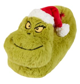 The Grinch Mens Slippers Home Bargains