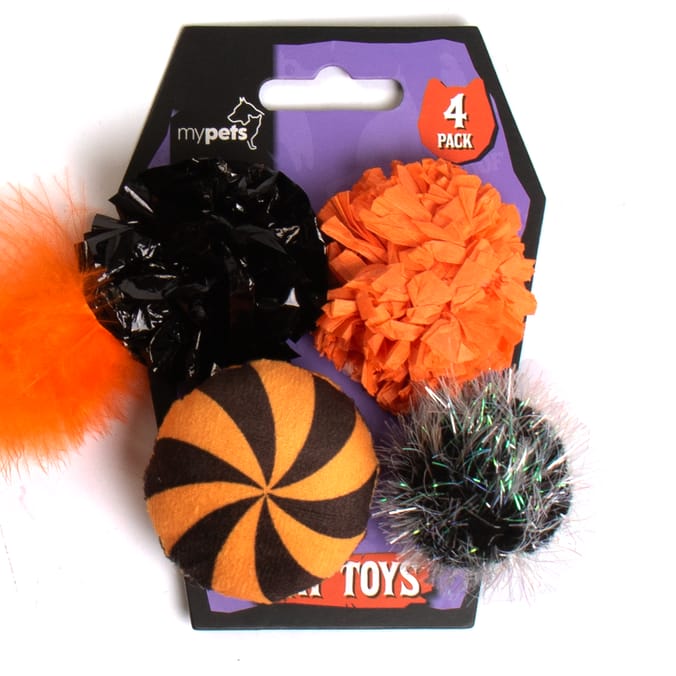 My Pets Halloween Cat Toy Set Home Bargains