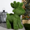 Festive Feeling Artificial Grass Reindeer