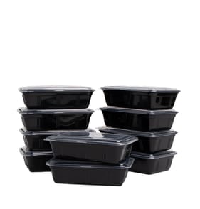 Kitchen Solutions Plastic Meal Prep Set