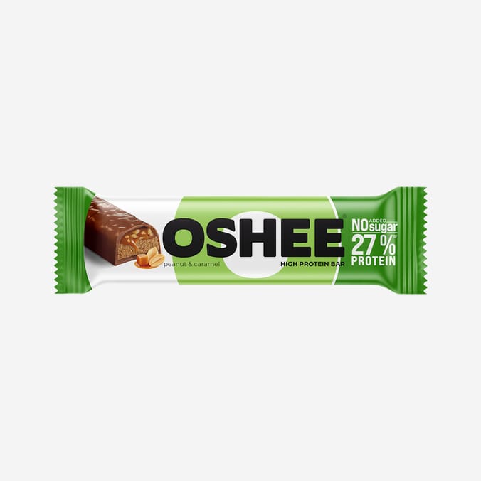 Oshee High Protein Bar Peanut & Caramel 49g x 12