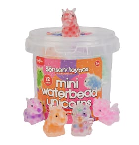 Toy Mania 12 Pack Mini Waterbead Unicorns