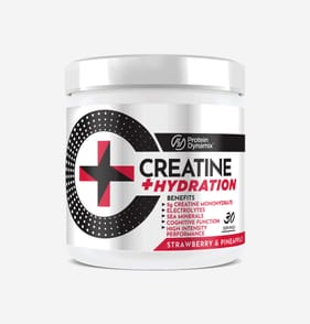 Protein Dynamix Creatine + Hydration Powder 360g - Strawberry & Pineapple