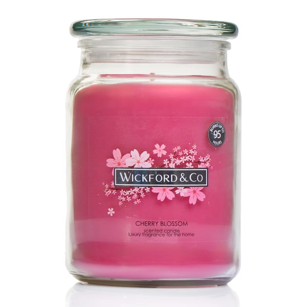 Wickford & Co Scented Candle 18oz - Cherry Blossom | Home Bargains
