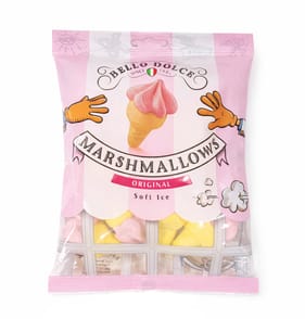 Bello Dolce Ice Cream Cones Marshmallows Original 125g