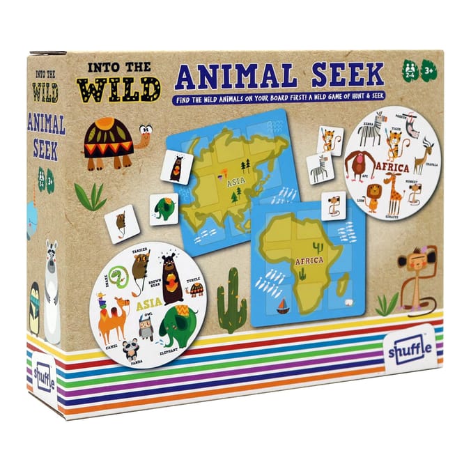 Into The Wild Animal Seek Game