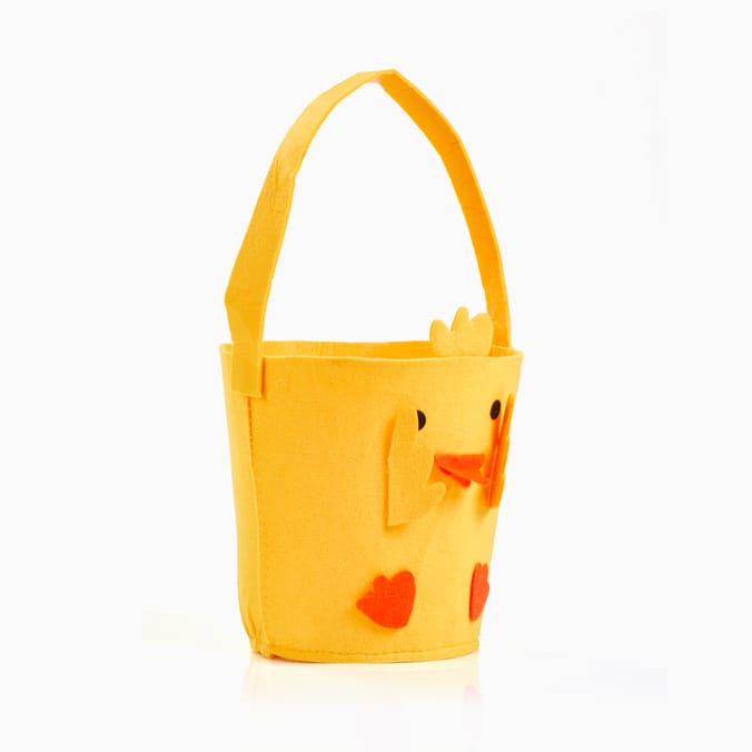 Happy Easter Felt Bucket