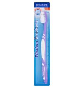 Wisdom Smokers Extra Hard Toothbrush