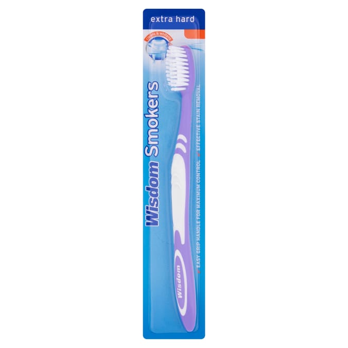 Wisdom Smokers Extra Hard Toothbrush