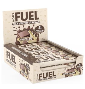 BodyFuel High Protein Flapjack Bar 40g - Chocolate x12