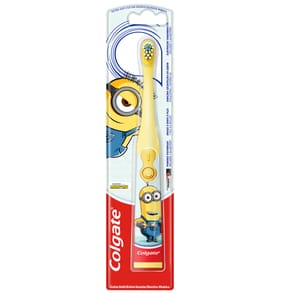 Colgate 360 Sonic Minion Extra Soft Battery Powered Kids Toothbrush