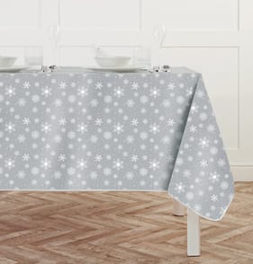 Nordic Spirit Wipe Clean Tablecloth - Silver