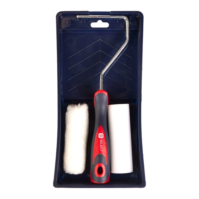 Spear & Jackson Select 100mm Midi Roller & Tray 4 Piece