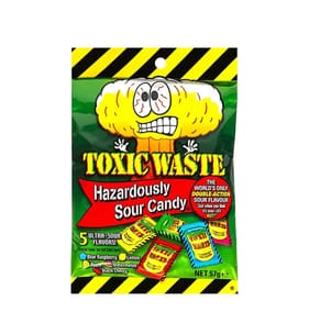 Toxic Waste Hazardously Sour Candy 57g