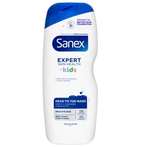 Sanex Expert Skin Health Head to Toe Body Wash for Kids 570ml