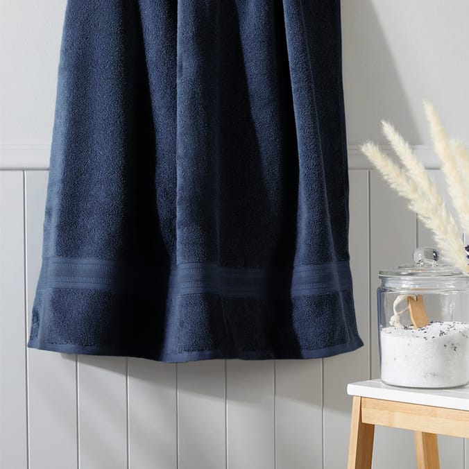 Home Collections Navy Luxury Bath Sheet