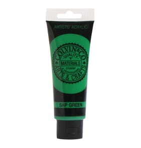  Colvin & Co Artists' Acrylic Colour Paint 120ml - Sap Green