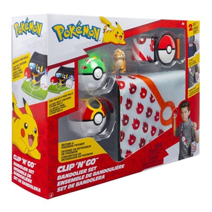 Pokémon Clip'N'Go Bandolier Set - Growlithe