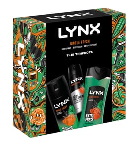 Lynx The Trifecta Deodorant Gift Set - Jungle Fresh