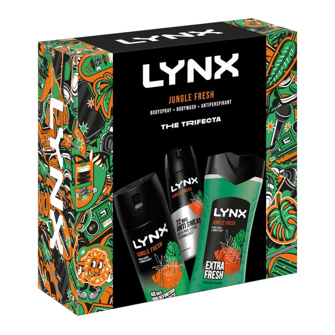 Lynx The Trifecta Deodorant Gift Set - Jungle Fresh