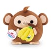Snackles 8" Soft Plush - Monkey with Dole Banana