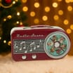 Santa Radio Biscuit Tin 200g