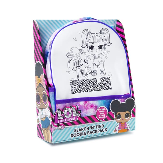 LOL Surprise! Search 'N' Find Doodle Backpack