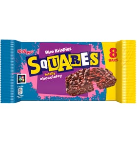 Kellogg's Rice Krispies Squares Totally Chocolatey Bars 8x36g
