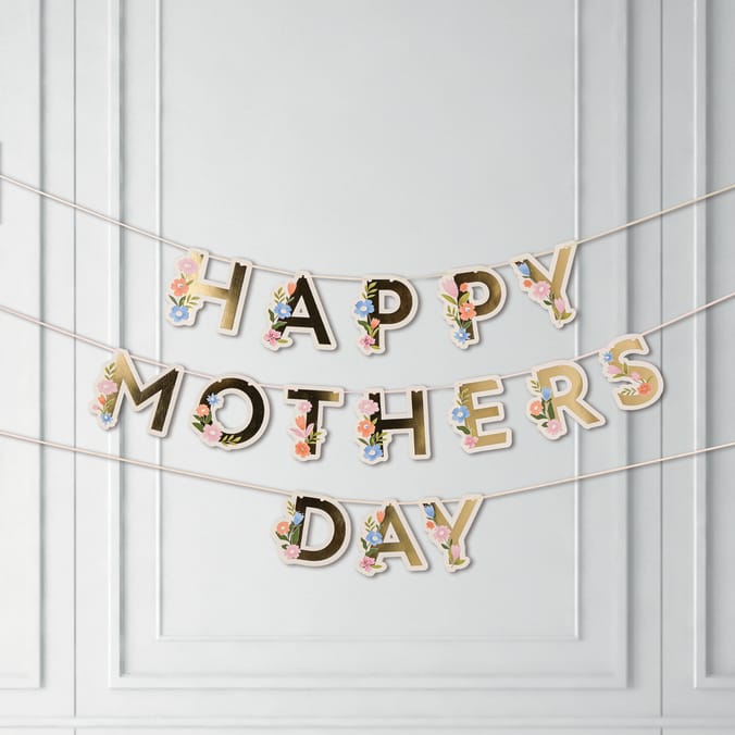 Happy Mother's Day Bunting