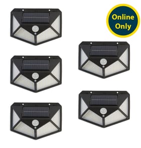 Firefly Motion Sensor Security Solar Lights 5 Pack