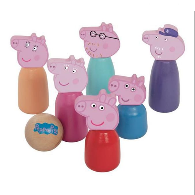 Peppa Pig Wooden Character Skittles