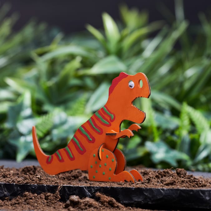 Craft Time Make Your Own Wooden T-Rex