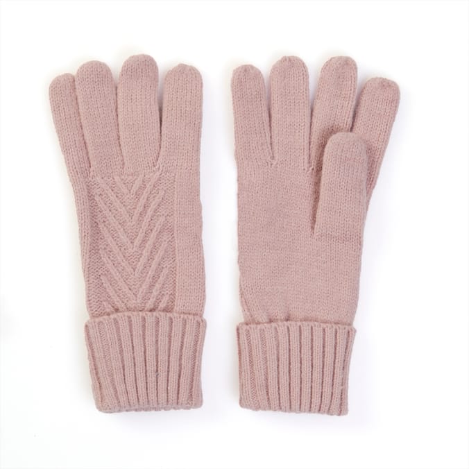 A La Mode Cable Knit Gloves