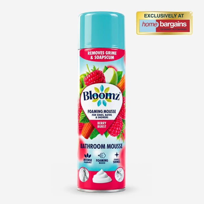 Bloomz Foaming Bathroom Mousse 500ml - Berry Burst