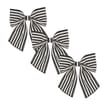 Festive Feeling Christmas Stripe Bows 3 Pack