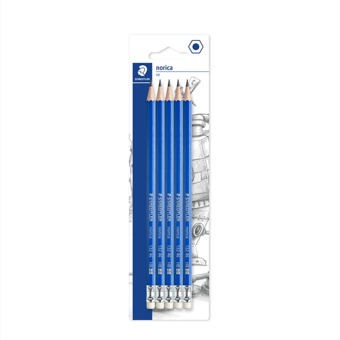 Staedtler Pencils With Sharpener 5 Pack