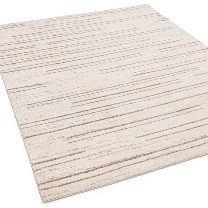 Asiatic Oslo Broken Stripes Rug OS04 - Cream/Natural