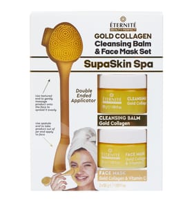 Eternite Gold Collagen Cleansing Balm & Face Mask Set