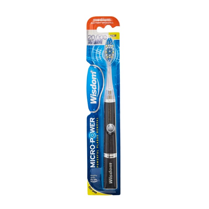 Wisdom Medium Micro Power Toothbrush