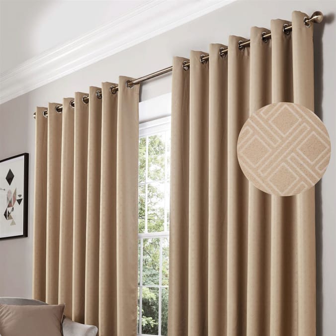 Alan Symonds Diamond Blackout Curtains