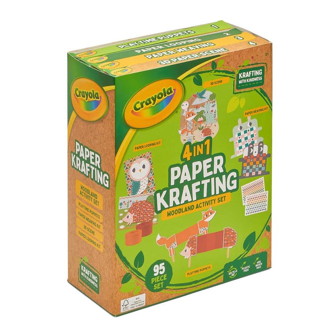 Crayola 4 In 1 Paper Krafting Kit