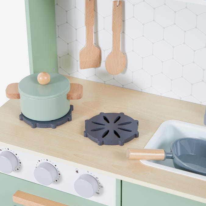 Let's Play Wooden Kitchen Set