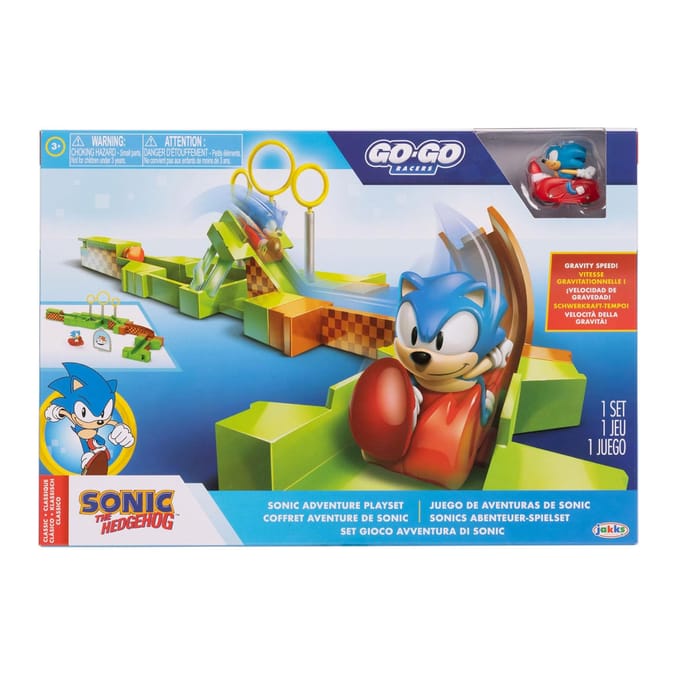  Sonic The Hedgehog Go Go Racers Adventure Playset - Sonic