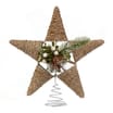 Nordic Spirit Rattan Berry Tree Topper - White